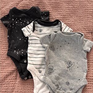 Baby GAP Star Wars Baby Onesies Pack of 3